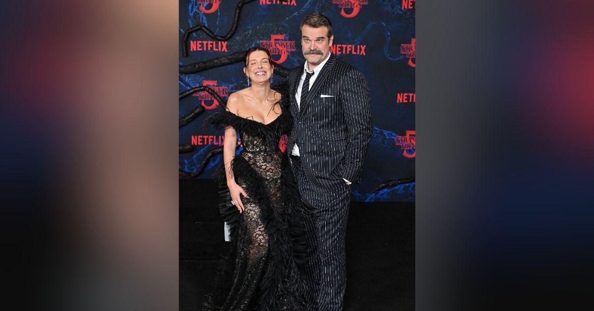 image of The costars' warm interaction comes just days after reports claimed that the child star filed a complaint against the actor earlier in 2024.