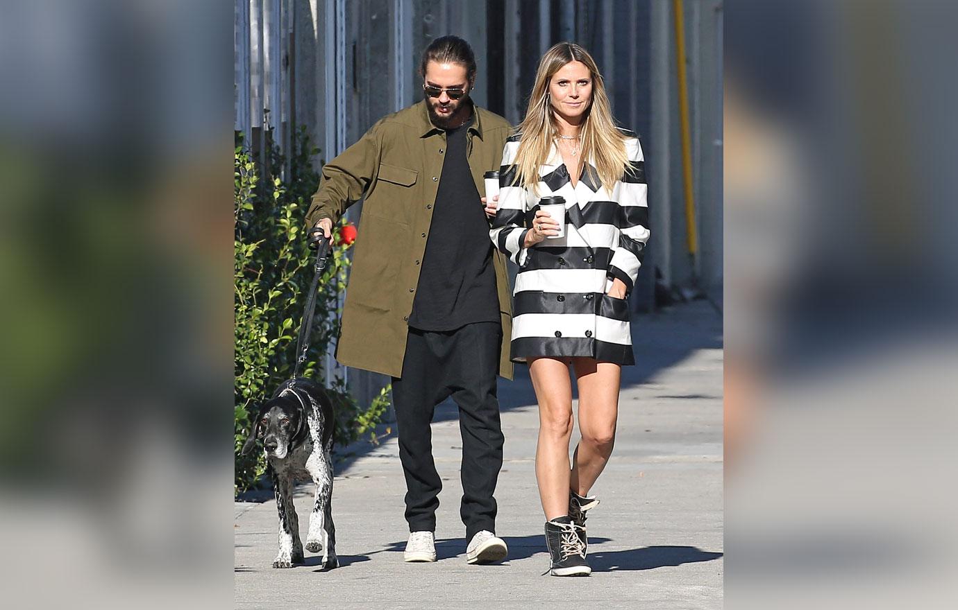 Heidi Klum out with her boyfriend Tom Kaulitz in Los Angeles