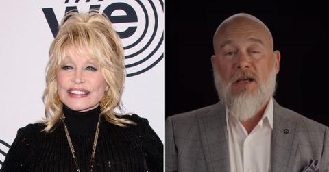 Photo of Dolly Parton and Bryan Seaver.