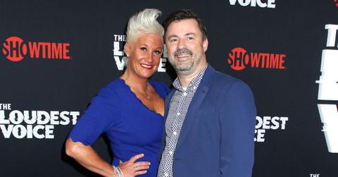 Photo of Anne Burrell and Stuart Claxton