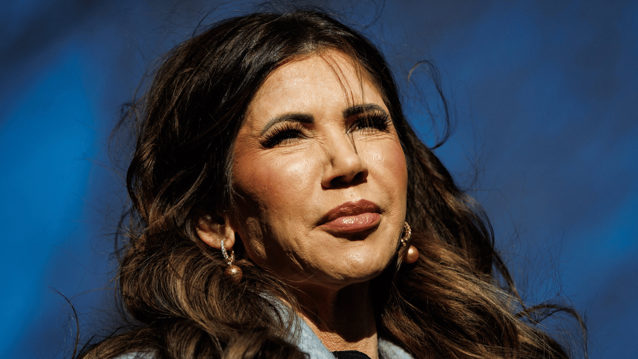 Image of Kristi Noem was reportedly 'devastated' by her husband's scandal.