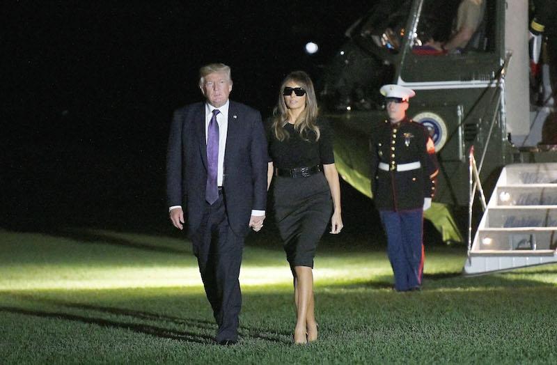 donald trump montage melania