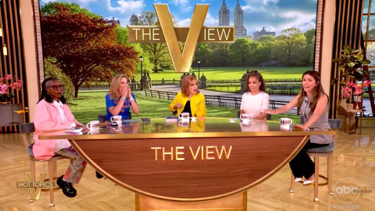 Photo of Joy Behar joked the president may have gone to his son's wedding if it was held at McDonald's.