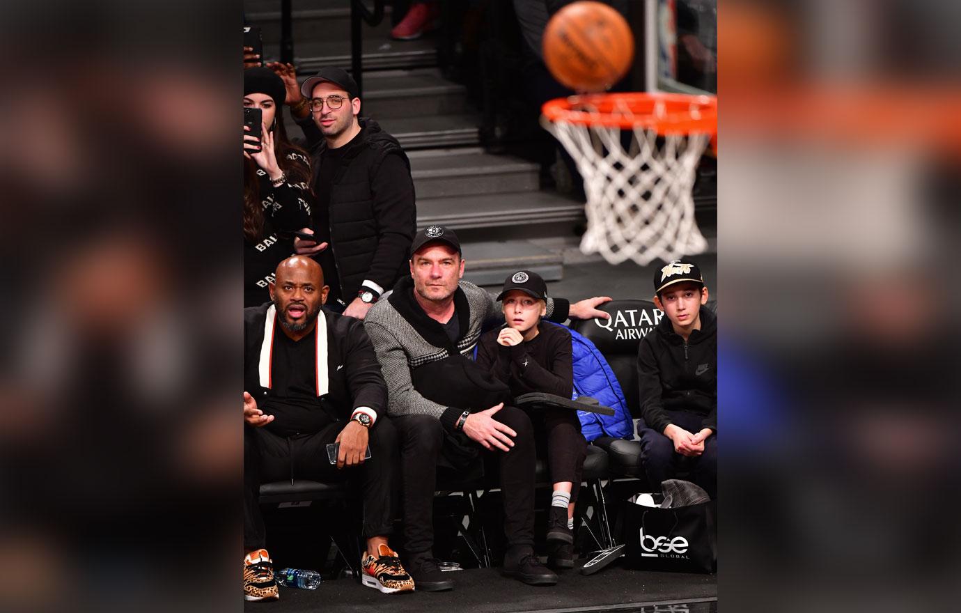 Celebrities Attend The Golden State Warriors Vs Brooklyn Nets