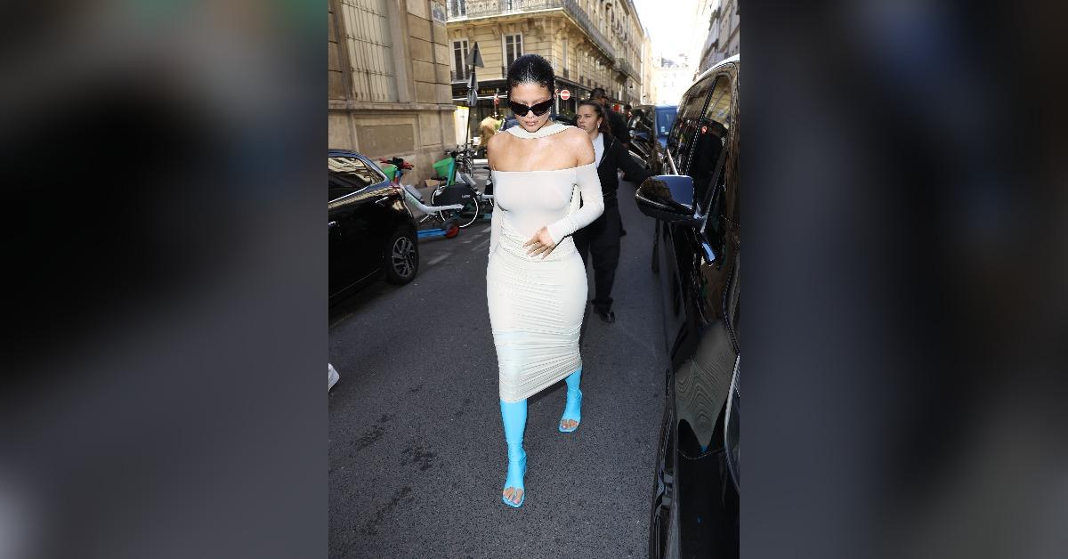 Kylie Jenner acts her age as she steps out with her fluffy bunny slippers  still on