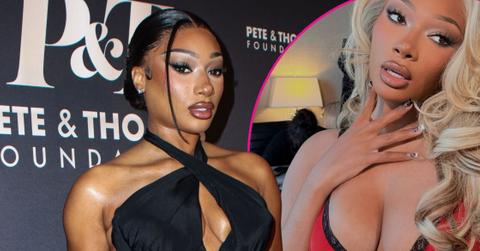 megan thee stallion lingerie blonde hair