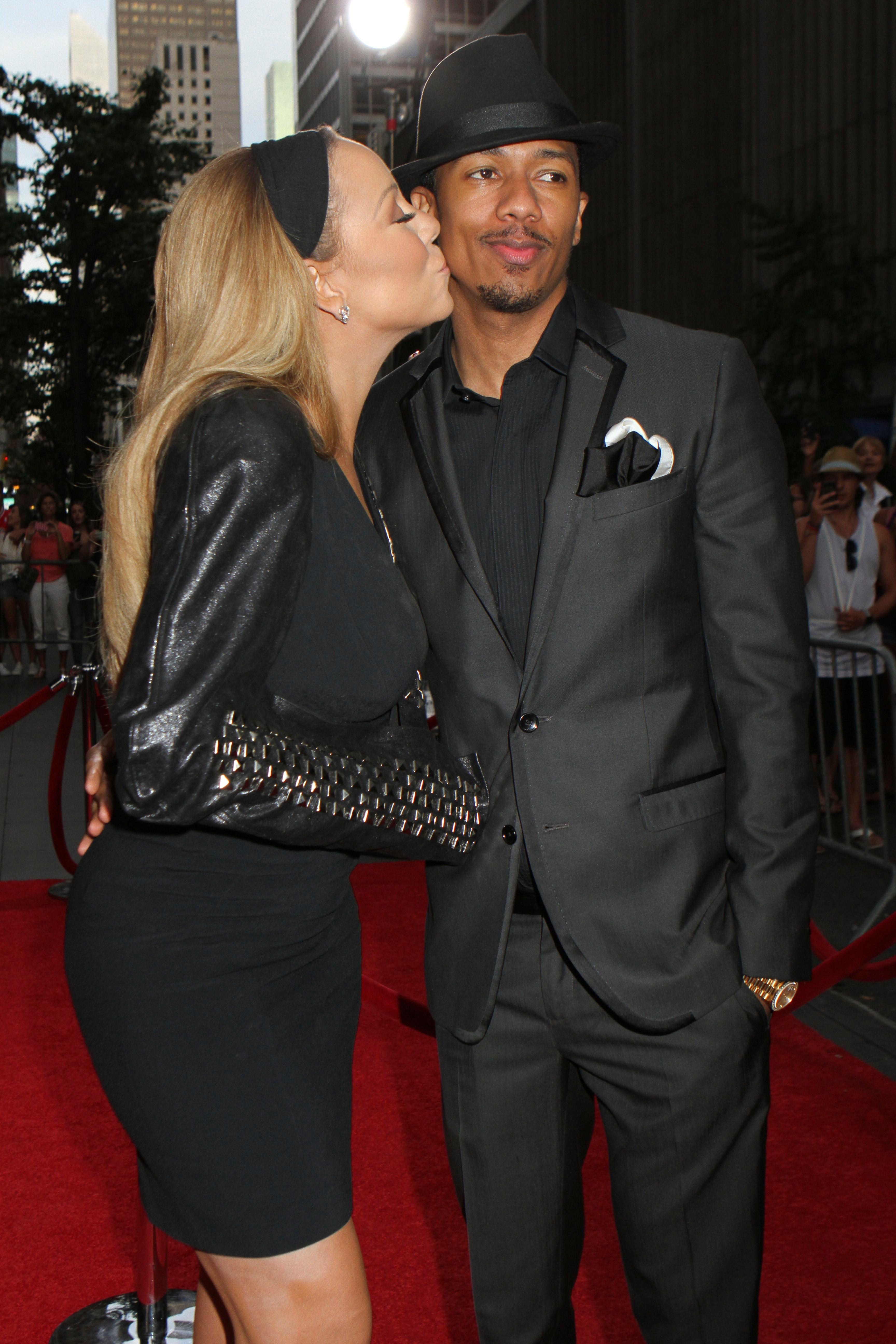 Mariah Carey and Nick Cannon at &#8216;The Butler&#8217; Premiere in NYC