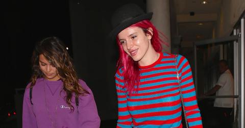 Bella Thorne enjoys a night out at a Cuban restaurant in Encino
