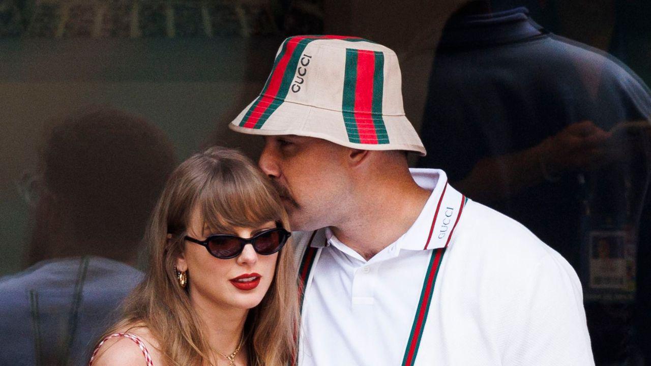image of Taylor Swift and Travis Kelce reportedly married at Madison Square Garden on July 3.