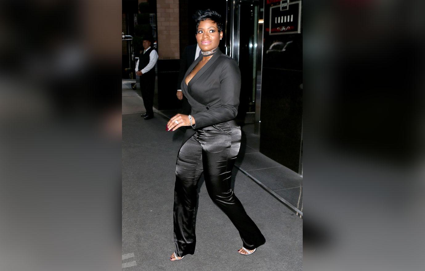 Fantasia Barrino keeps it classy outside her hotel in NYC