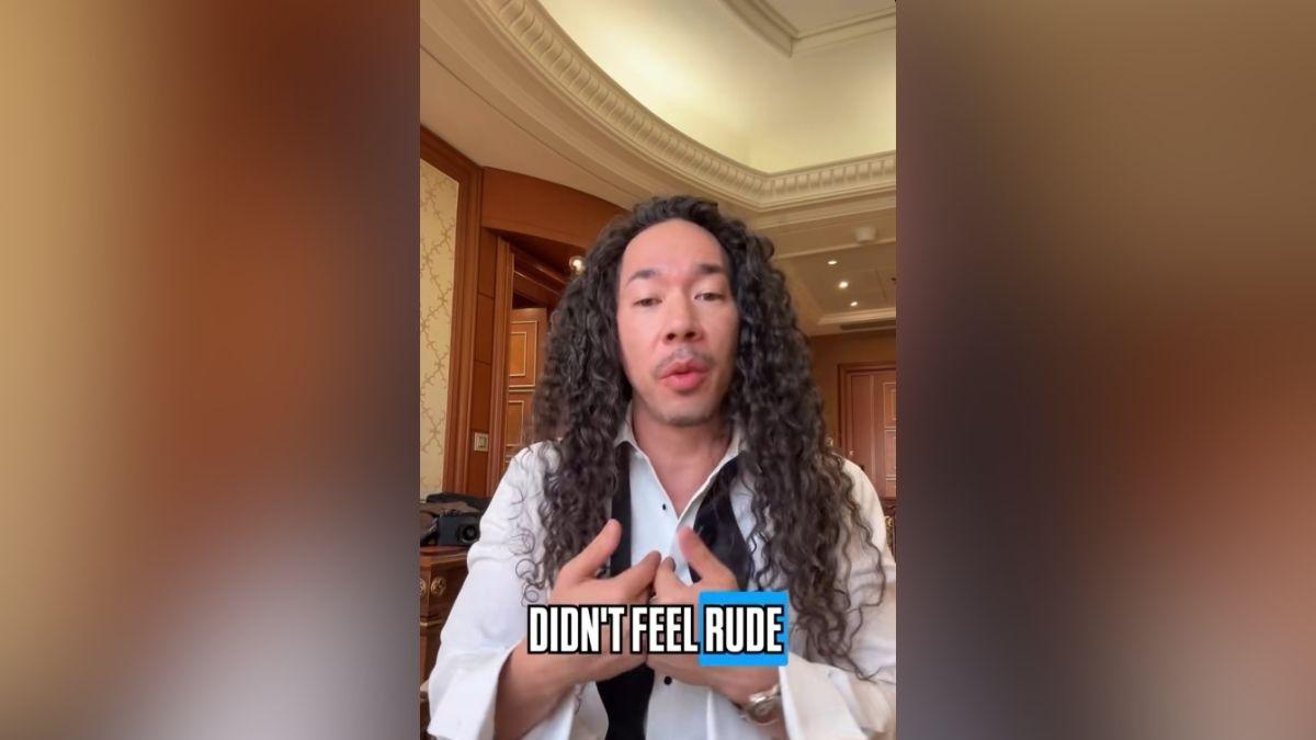 image of The internet personality stuck up for the singer. 