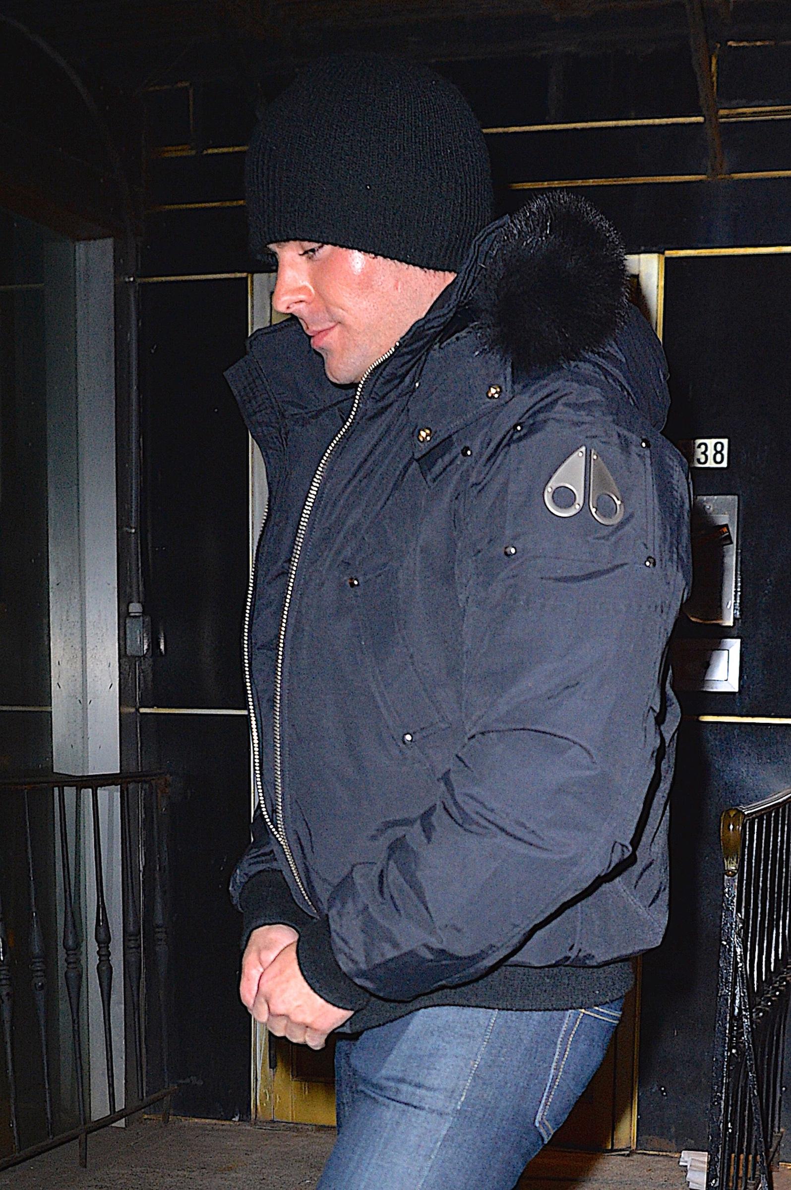 EXCLUSIVE: Zac Efron and girlfriend Sami Miro were spotted leaving DomoDomo restaurant this evening in the West Village