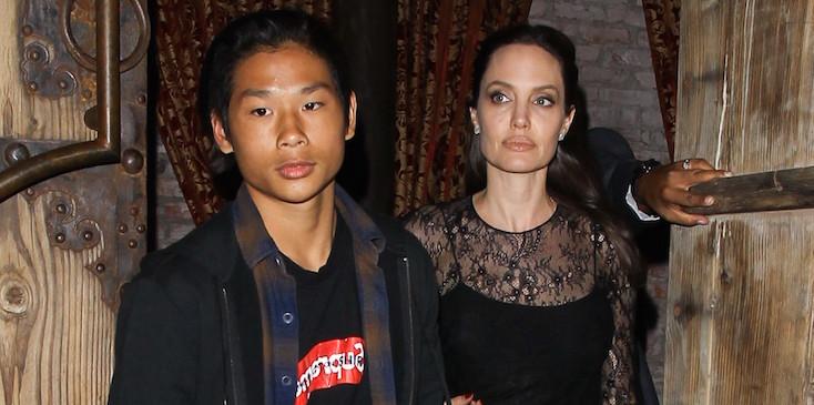 Angelina Jolie dines with son Pax Jolie Pitt at TAO on Mother&#8217;s Day