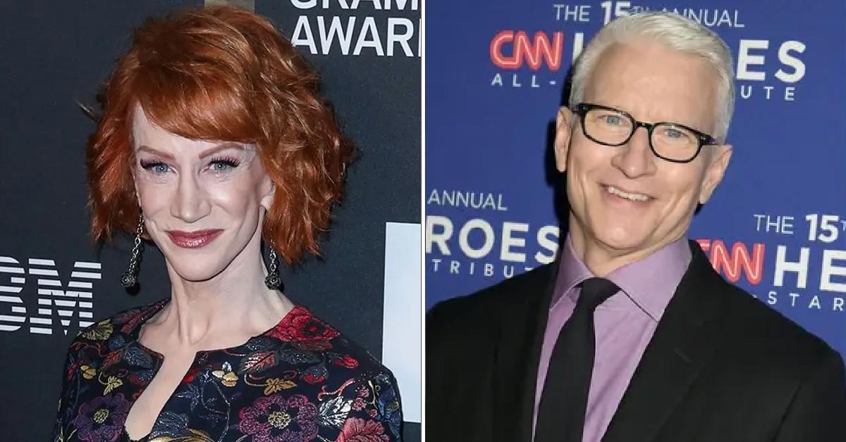 Kathy Griffin Reveals She Was 'Legit Friends' With Anderson Cooper