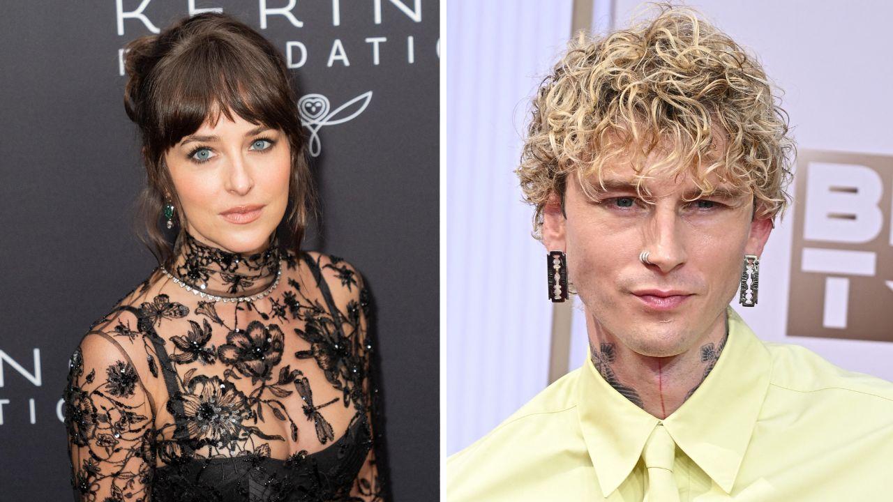 Image of Dakota Johnson reportedly wants to settle down and start a family, though she has yet to meet MGK's two daughters.
