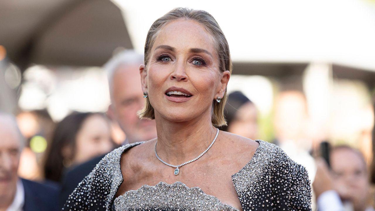 Photo of Sharon Stone.