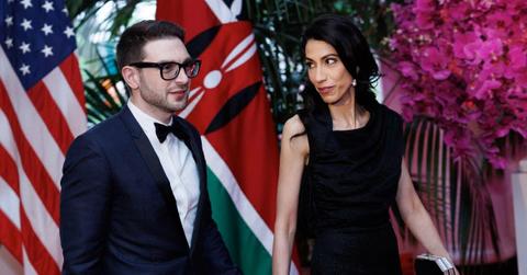 Photo of Alex Soros and Huma Abedin