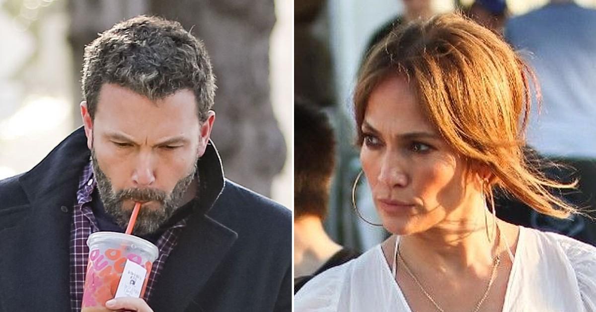 Jennifer Lopez and beau Ben Affleck leave the Super Bowl hand-in