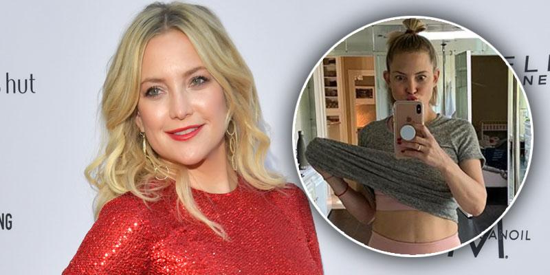 Kate Hudson Reveals She's Almost At Her Goal Post Baby Body Weight