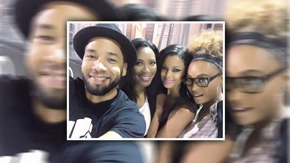 Jussie smollett claudia jordan date night