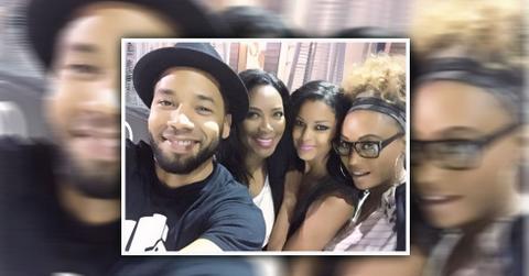 Jussie smollett claudia jordan date night