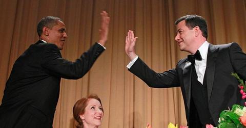 Barack obama jimmy kimmel live