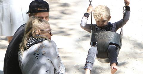 fergie josh duhamel pda park son axl
