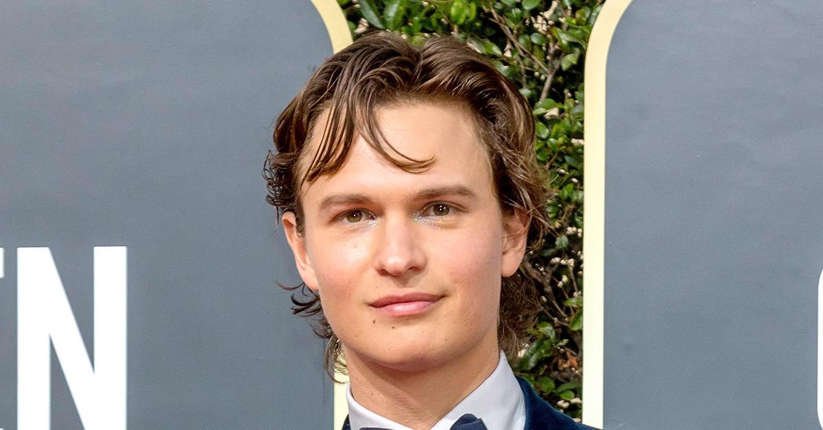 ansel elgort rare public appearance honor dad arthur one year sexual assault scandal