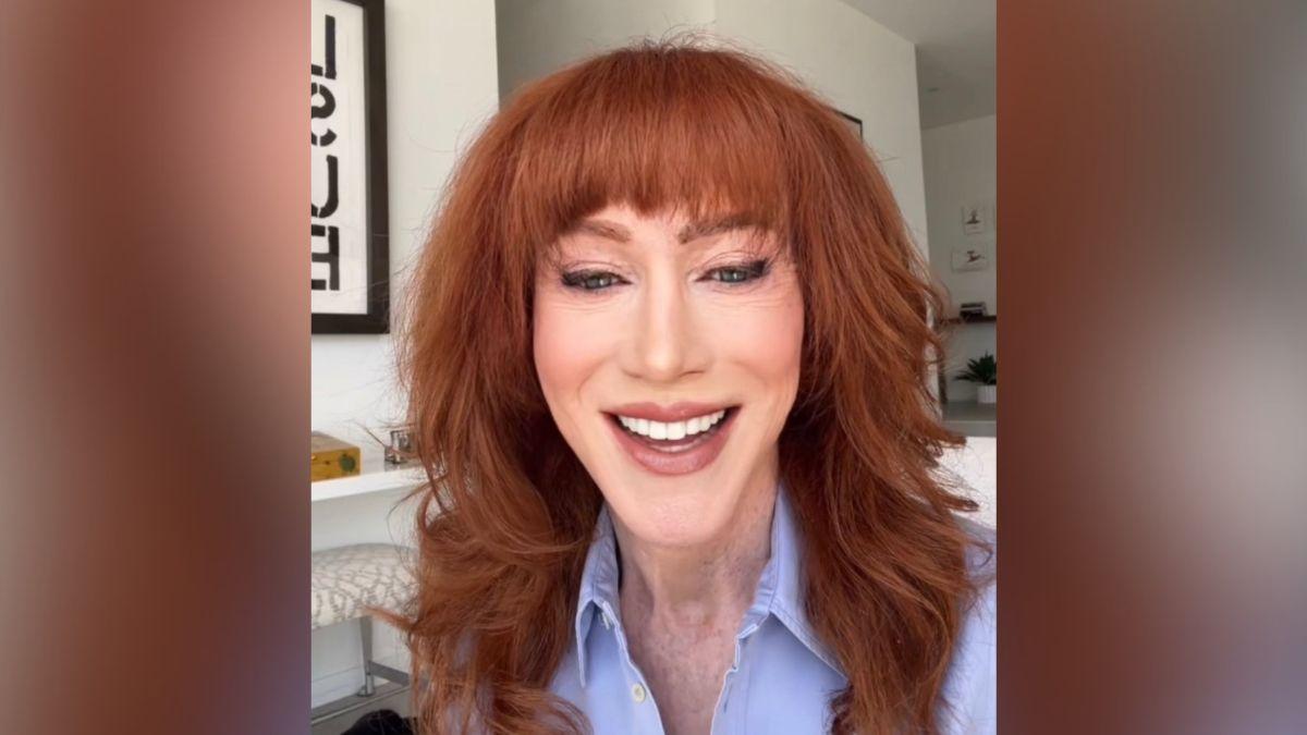 Image of Kathy Griffin suffered 'complications' from a colonoscopy.