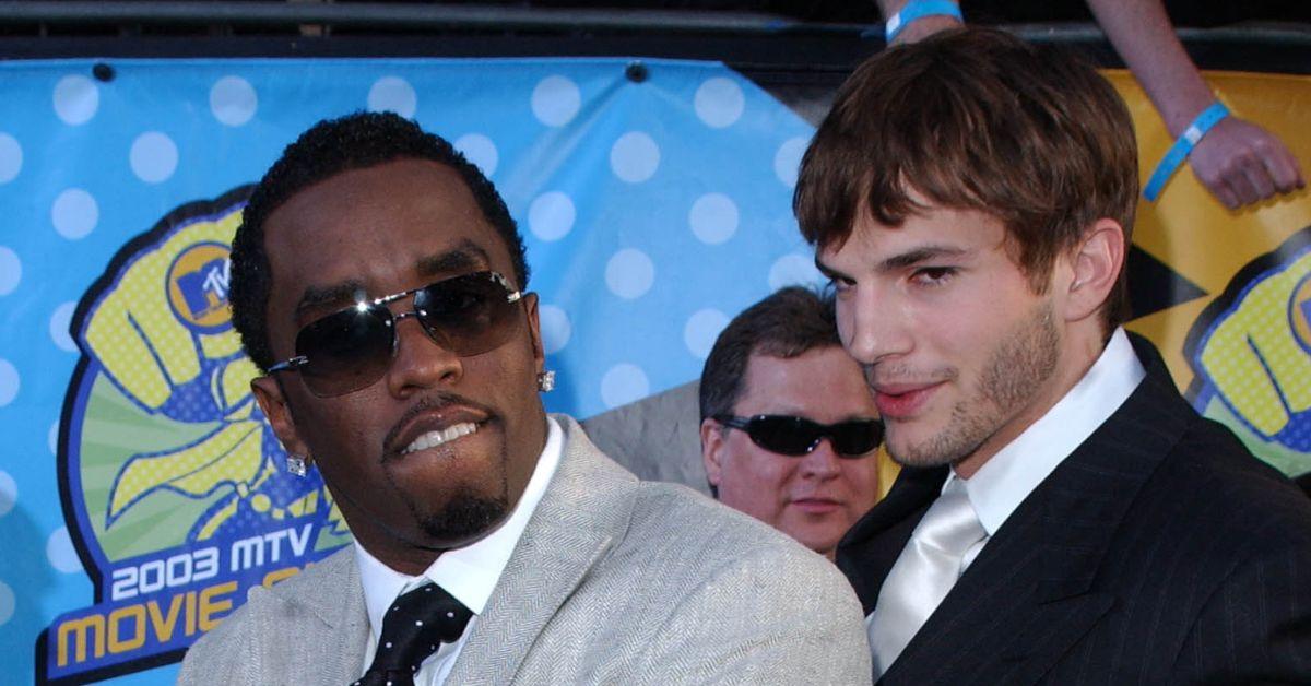 sean diddy combs and ashton kutchers friendship