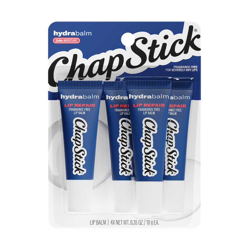 chapstick hydrabalm fragrance free product shot
