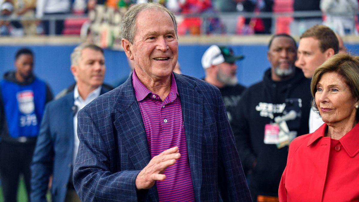 Image of George W. Bush had an inkling Henry Hager would be the one to marry his daughter.
