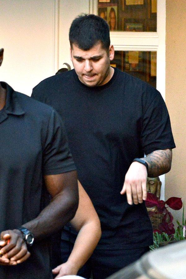 Rob kardashian weight gain loss diet workout