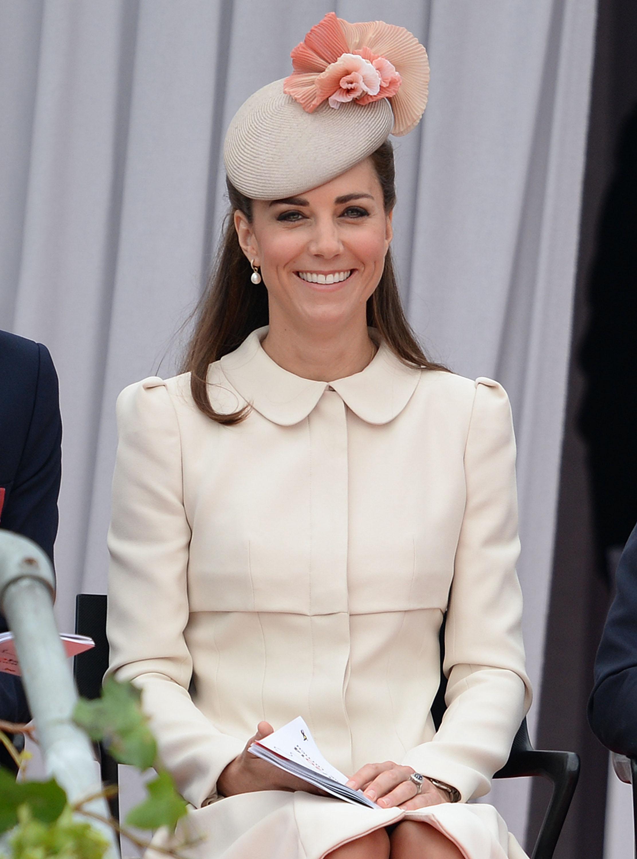 The Duke and Duchess of Cambridge attend a WW1 Anniversary Ceremony