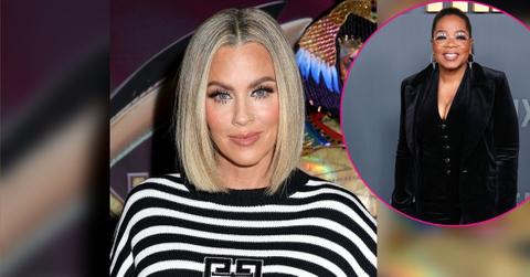 Photo of Jenny McCarthy and Oprah Winfrey.