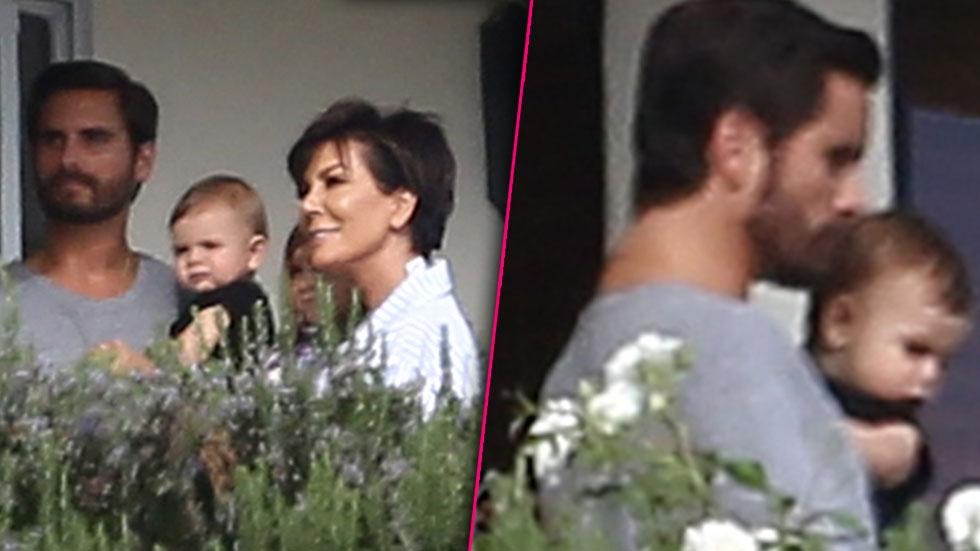 Scott disick rehab kids visit reign kris jenner children kourtney kardashian 03