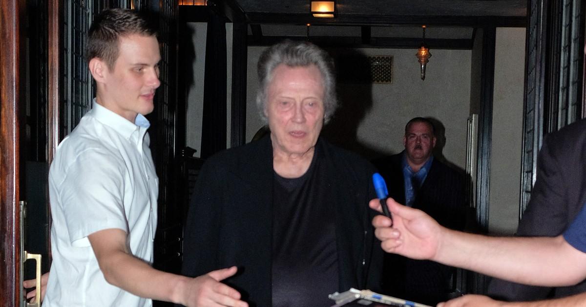 christopher walken  doesnt own cell phone never email twitter