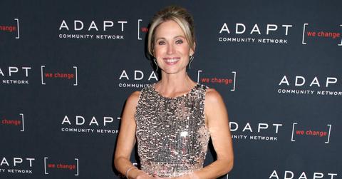 amy robach spotted nyc coffee run indefinite leave tj holmes affair