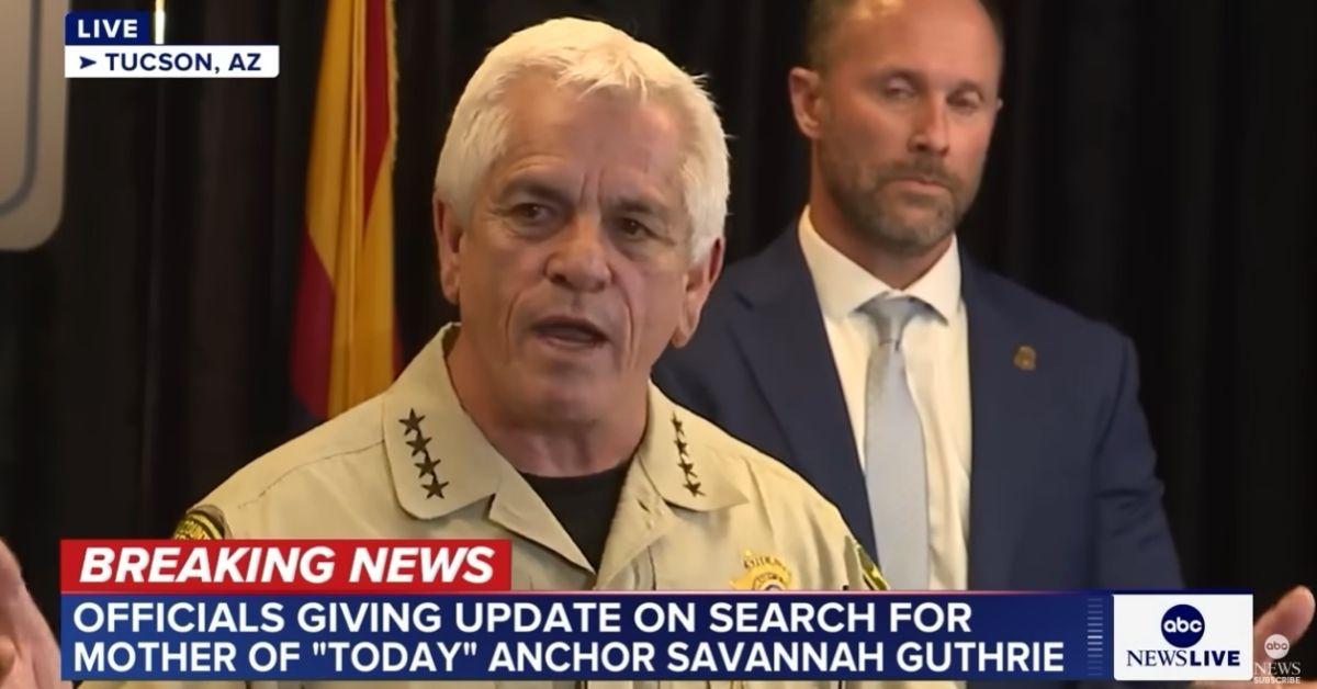 Sheriff Denies FBI Blocked From Getting Evidence In Nancy Guthrie Case