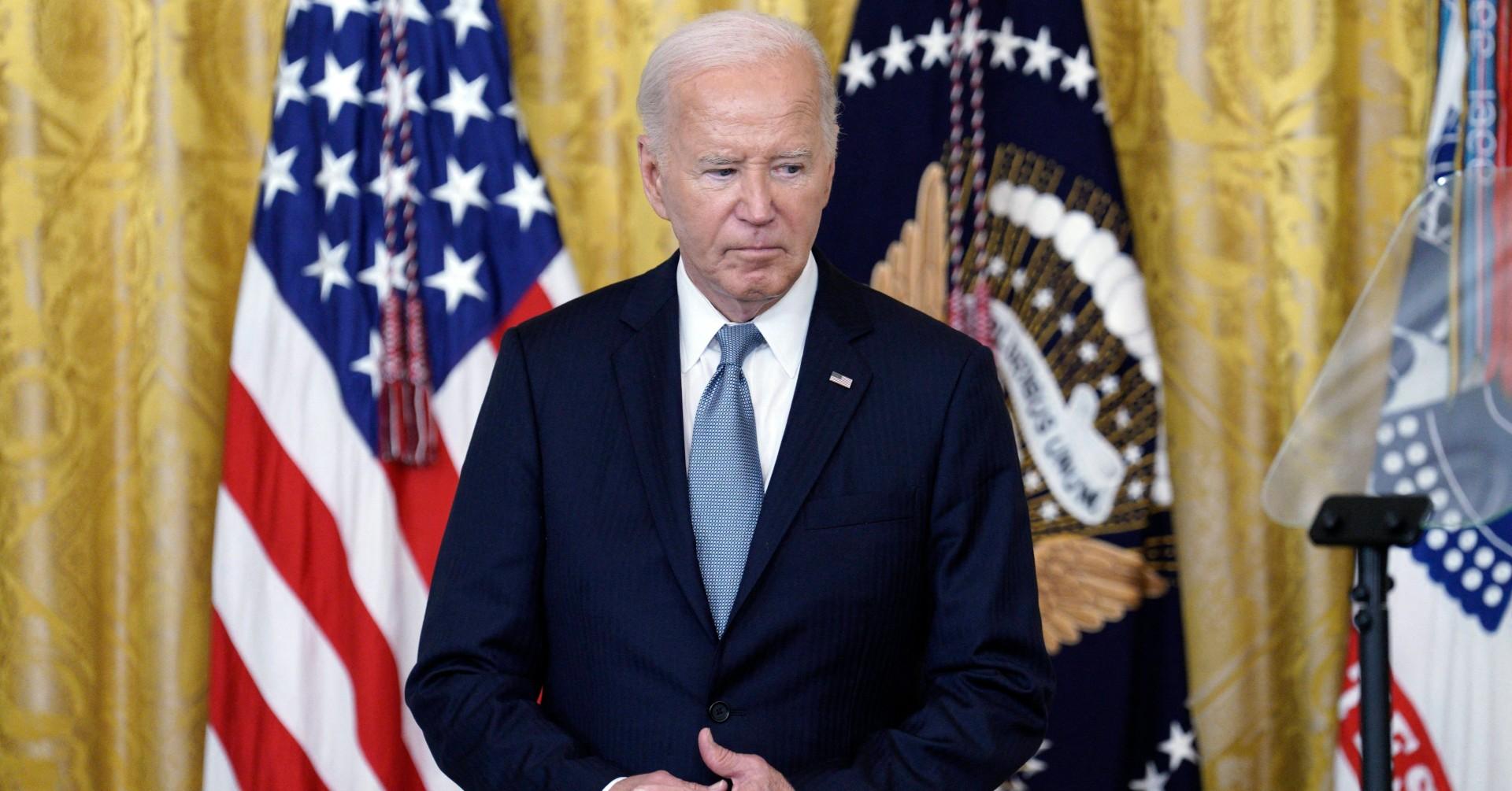 joe biden blasted for saying beat donald trump