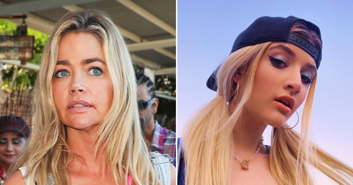 denise richards spotted daughter sami sheen claims abusive household