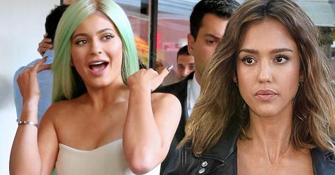 Jessica alba disses kylie jenner security team