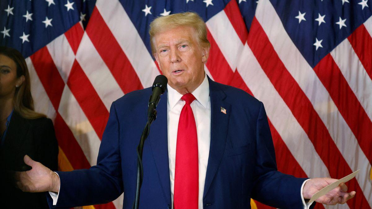 image of Donald Trump said there were 'very strong' clues that authorities are looking into. 