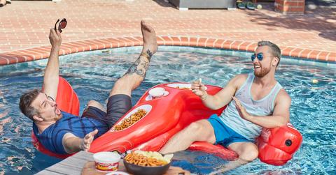 Joey Fatone and Lance Bass