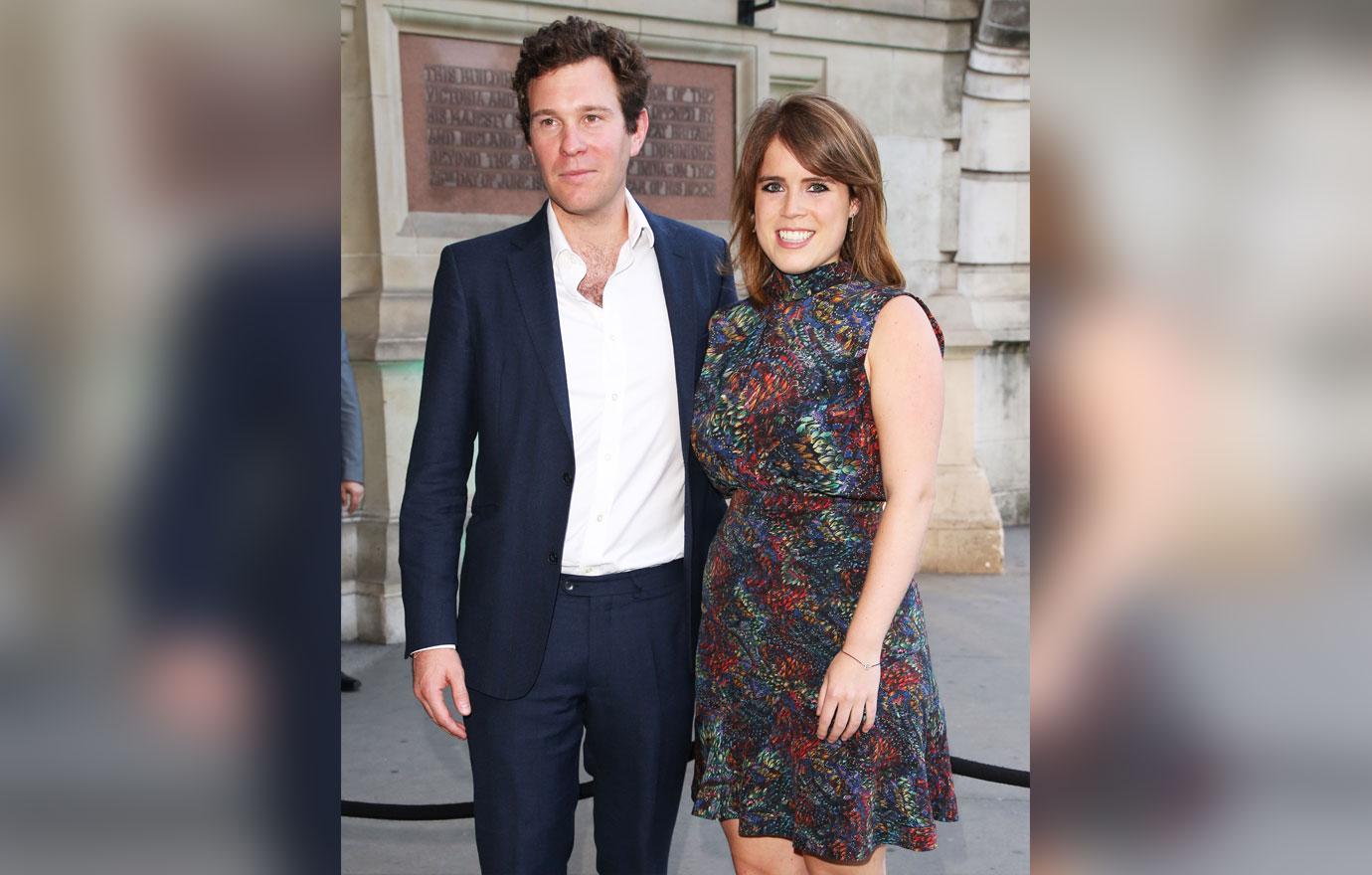 princess eugenie jack brooksbank planning trip visit prince harry meghan markle