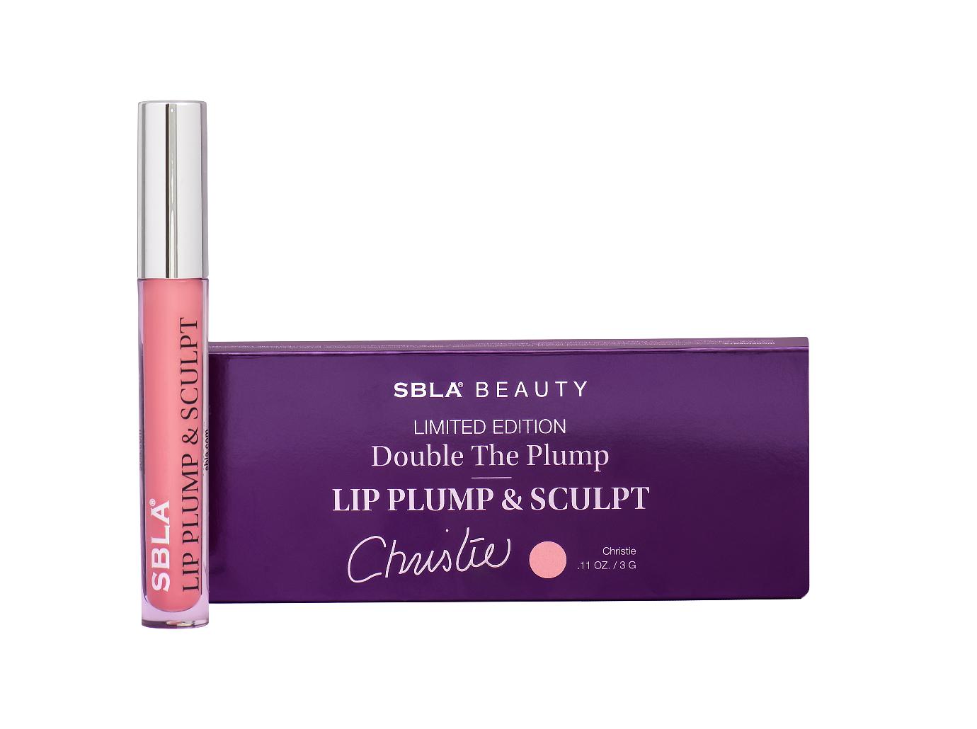 sbla beauty double plump sculpt lip christie randi limited edition shop