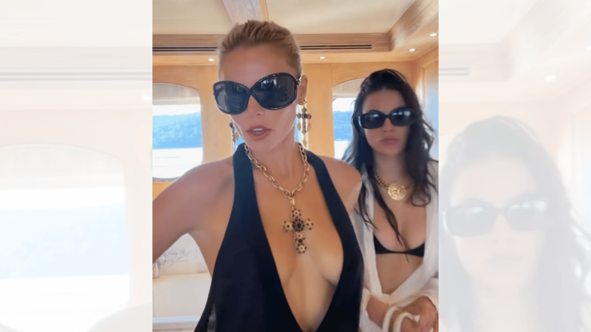 Image of Brooks Nader was joined by her sister, Sarah Jane Nader, in the video.