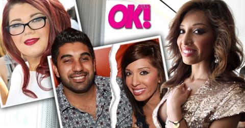 Farrah abraham simon saran split 00