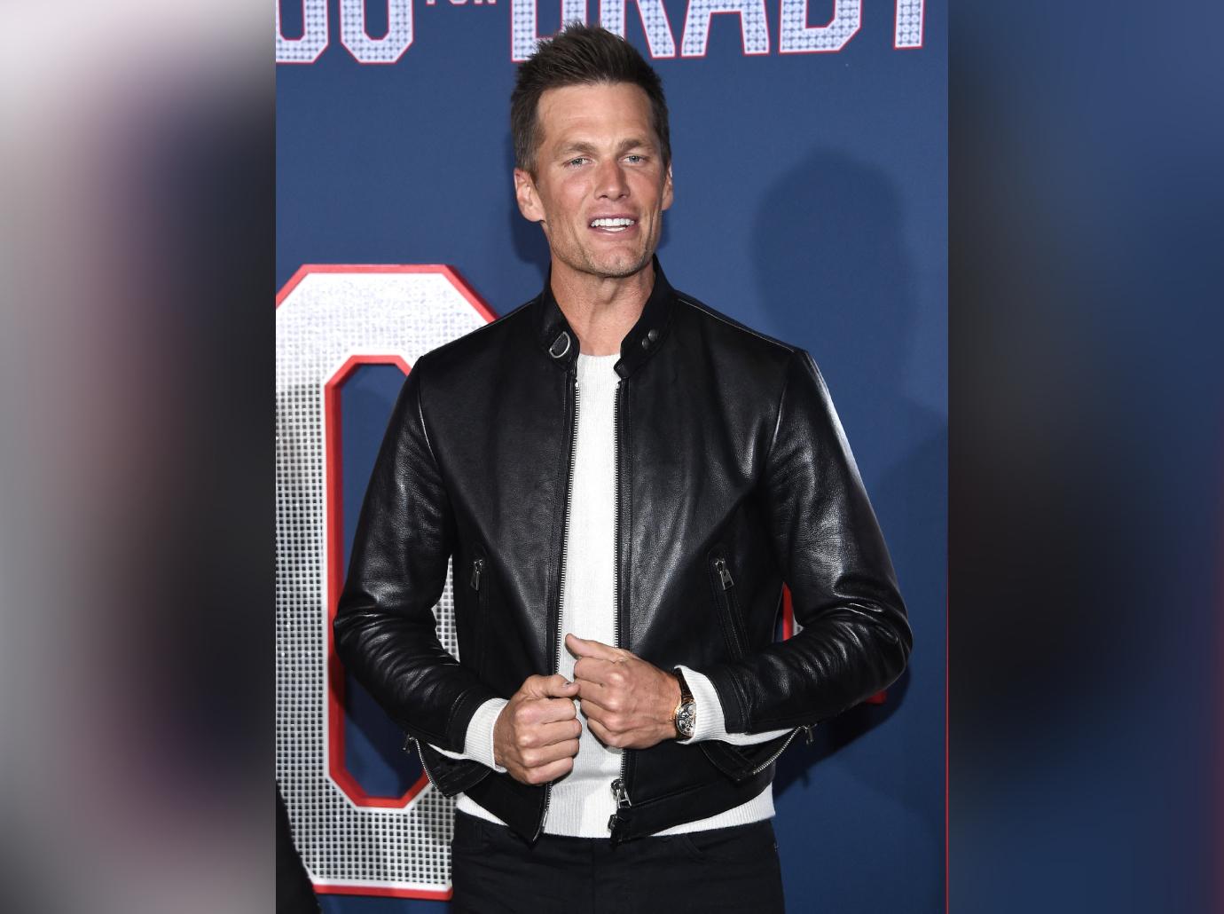 - Tom Brady Leather Jacket