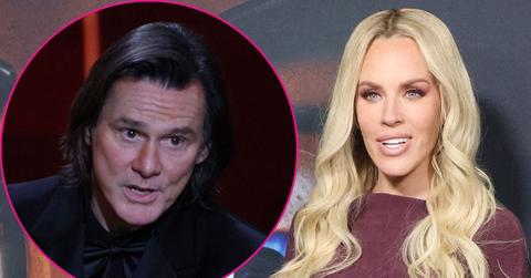 Composite photo of Jim Carrey and Jenny McCarthy.